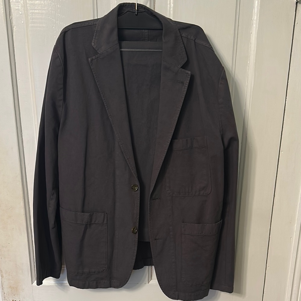 J.Crew Gray Suit Linen/Cotton NWT